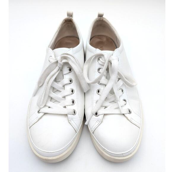 Vionic Winny Lace Up Sneaker Shoes Women's Leather White Size US10 EU41 - Picture 15 of 15